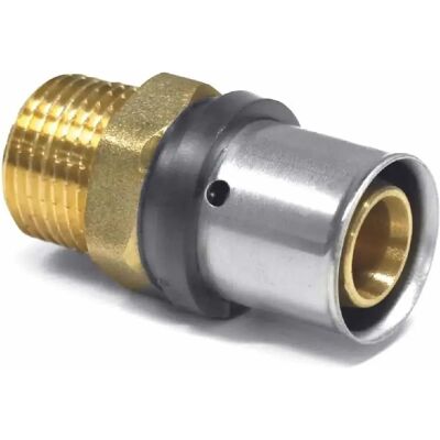boni-shop Raccord Pressfitting Multicouche 20mm - 1 Pouce, Eau Potable - Publicité boni-shop Raccord Pressfitting Multicouche 20mm - 1 Pouce, Eau Potable - Publicité