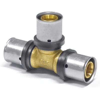 boni-shop Té de Pressfitting 16mm, Raccord Multicouche à Sertir pour Plomberie - Publicité boni-shop Té de Pressfitting 16mm, Raccord Multicouche à Sertir pour Plomberie - Publicité