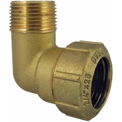 boni-shop Raccord PE Laiton, Coude 90°, 32mm x 1 Pouce - Publicité boni-shop Raccord PE Laiton, Coude 90°, 32mm x 1 Pouce - Publicité