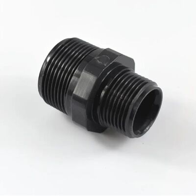 boni-shop Raccord PVC Réduit 2 1/2" x 2" - Double Mamelon PVC-U - Publicité boni-shop Raccord PVC Réduit 2 1/2" x 2" - Double Mamelon PVC-U - Publicité