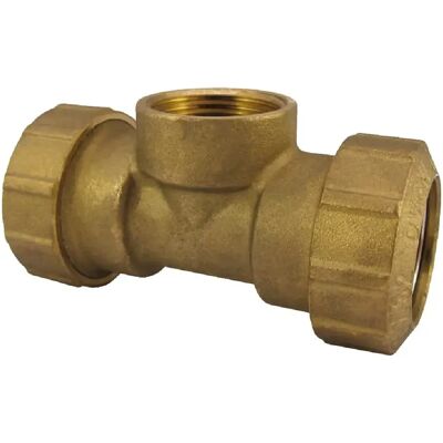 boni-shop Raccord PE Laiton en T 40mm, Filetage Intérieur, Eau Potable - Publicité boni-shop Raccord PE Laiton en T 40mm, Filetage Intérieur, Eau Potable - Publicité