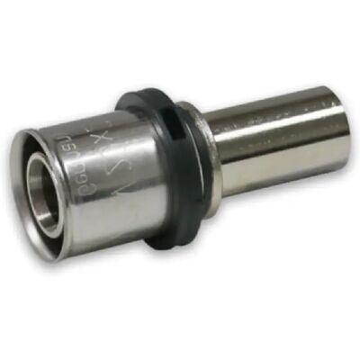 boni-shop Raccord Pressfitting Cuivre 32mm, Transition Eau Potable, Laiton Nickelé - Publicité boni-shop Raccord Pressfitting Cuivre 32mm, Transition Eau Potable, Laiton Nickelé - Publicité