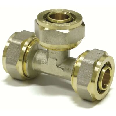 boni-shop Raccord T Compression Multicouche 16x2 - 20x2 - 16x2 mm - Publicité boni-shop Raccord T Compression Multicouche 16x2 - 20x2 - 16x2 mm - Publicité