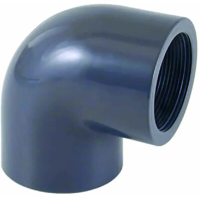 boni-shop Coude PVC-U 90° 1/2 pouce - Raccord Fileté - Publicité boni-shop Coude PVC-U 90° 1/2 pouce - Raccord Fileté - Publicité