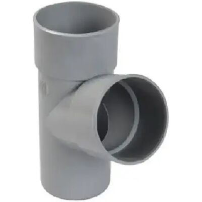 Nicoll BT16GT - Culotte PVC MF D 100 mm - Gris - Publicité Nicoll BT16GT - Culotte PVC MF D 100 mm - Gris - Publicité