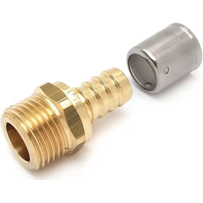 raccord droit à écrou fixe - tube per à sertir - diamètre 12 vers mâle à visser 15 x 21 - altech - Publicité raccord droit à écrou fixe - tube per à sertir - diamètre 12 vers mâle à visser 15 x 21 - altech - Publicité