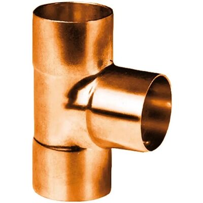 Altech té à souder en cuivre - femelle / femelle / femelle - diamètre 18 mm - sachet de 10 - Publicité Altech té à souder en cuivre - femelle / femelle / femelle - diamètre 18 mm - sachet de 10 - Publicité