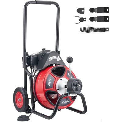 VEVOR - Drain Cleaner - 100 ft - 3/8 in - Drain Cleaner - Publicité VEVOR - Drain Cleaner - 100 ft - 3/8 in - Drain Cleaner - Publicité
