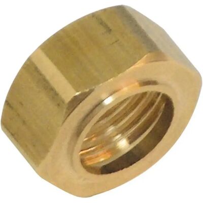 ALTECH Écrou collet battu laiton D20x27, lot de 2 - Publicité ALTECH Écrou collet battu laiton D20x27, lot de 2 - Publicité