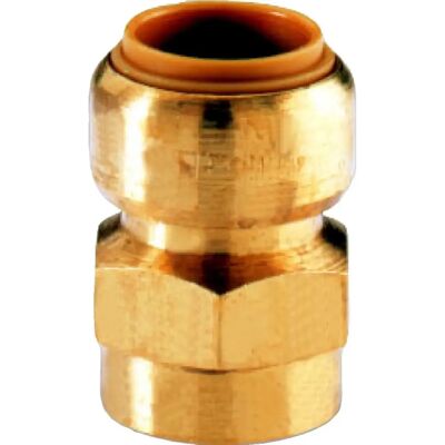 Comap Manchon instantané - Tube cuivre - Femelle 12 mm / Femelle 12 x 17 mm - Publicité Comap Manchon instantané - Tube cuivre - Femelle 12 mm / Femelle 12 x 17 mm - Publicité