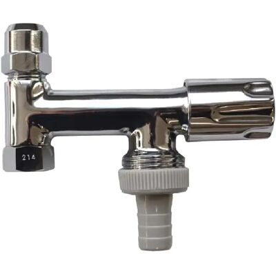 boni-shop Vanne d'angle double poignée confort 3/8"x10 mmx3/4"x53mm - Publicité boni-shop Vanne d'angle double poignée confort 3/8"x10 mmx3/4"x53mm - Publicité