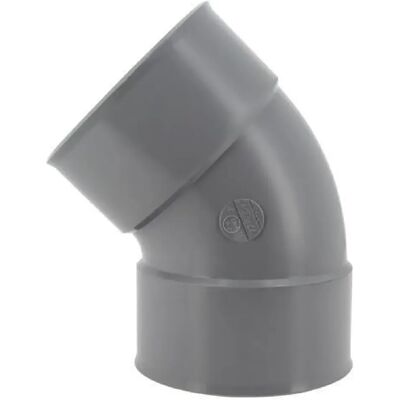 NICOLL coude PVC 45° - Raccord de tuyau - Publicité NICOLL coude PVC 45° - Raccord de tuyau - Publicité