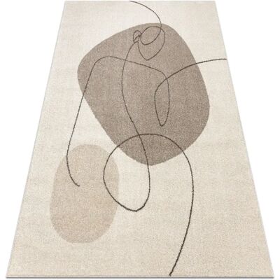 RugsX FUSION Tapis Moderne Beige - Géométrique, Abstrait, 80x150cm - Publicité RugsX FUSION Tapis Moderne Beige - Géométrique, Abstrait, 80x150cm - Publicité