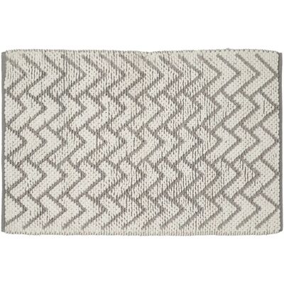 Guy Levasseur Tapis de bain déco en polycoton 60x120cm - Publicité Guy Levasseur Tapis de bain déco en polycoton 60x120cm - Publicité