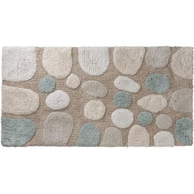 Levasseur - Galet Tufted Cotton - Beige - Tapis de bain - Publicité Levasseur - Galet Tufted Cotton - Beige - Tapis de bain - Publicité
