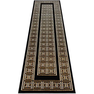 RugsX Tapis - Clé Grecque Glamour Moderne Noir Or - Tapis - Publicité RugsX Tapis - Clé Grecque Glamour Moderne Noir Or - Tapis - Publicité
