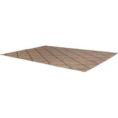 Vivaraise Tapis extérieur en polypropylène Allan naturel 170 x 120 cm. Publicité Vivaraise Tapis extérieur en polypropylène Allan naturel 170 x 120 cm. Publicité