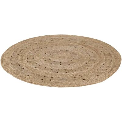 Tapis Patna Naturel en Jute - Tapis - Publicité Tapis Patna Naturel en Jute - Tapis - Publicité