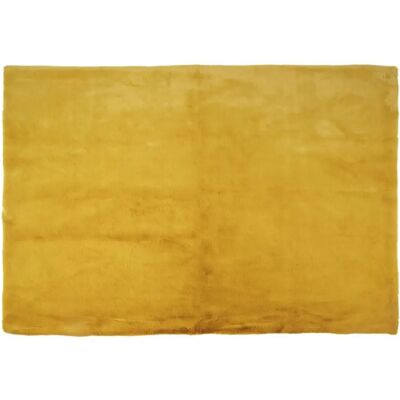 Linnea - Polar Webpelz - Jaune - 120x170 cm - Rug - Publicité Linnea - Polar Webpelz - Jaune - 120x170 cm - Rug - Publicité