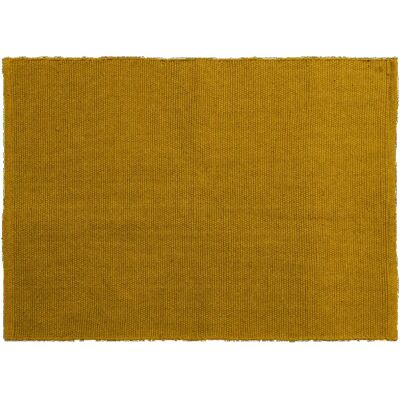 Linnea Moorea - 170x240 cm - Jaune gold - Publicité Linnea Moorea - 170x240 cm - Jaune gold - Publicité