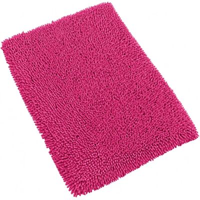 Linnea Chenille - 50x80 cm - Rose - Publicité Linnea Chenille - 50x80 cm - Rose - Publicité