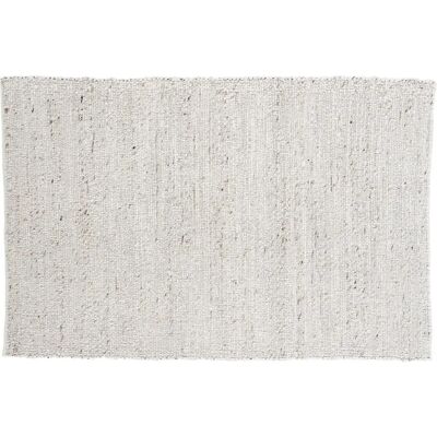 Tapis en laine Venture Home Loump - 230x160cm - Blanc-beige - Publicité Tapis en laine Venture Home Loump - 230x160cm - Blanc-beige - Publicité