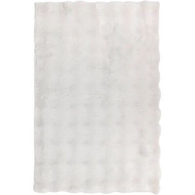 ATMOSPHERA Tapis Imitation Fourrure 3D Zephy 60x90cm Blanc - Publicité ATMOSPHERA Tapis Imitation Fourrure 3D Zephy 60x90cm Blanc - Publicité