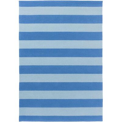 Tapis Extérieur Laura Ashley - Kilim fait main 200x280 - Bleu & Ciel - Publicité Tapis Extérieur Laura Ashley - Kilim fait main 200x280 - Bleu & Ciel - Publicité