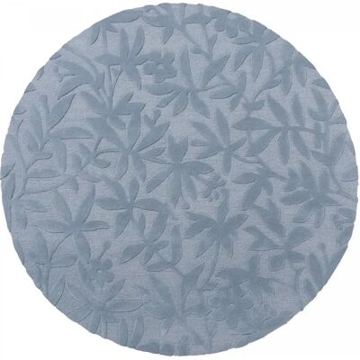 UnAmourDeTapis Un amour de tapis Cleavers - Ø150 cm - Bleu - Publicité UnAmourDeTapis Un amour de tapis Cleavers - Ø150 cm - Bleu - Publicité