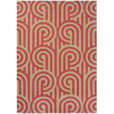UnAmourDeTapis Un amour de tapis Seventies - 170 x 240 cm - Rouge - Publicité UnAmourDeTapis Un amour de tapis Seventies - 170 x 240 cm - Rouge - Publicité