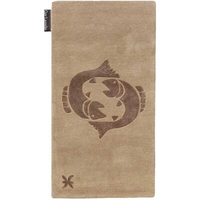 UnAmourDeTapis Un amour de tapis Pisces - 70x130 cm - Beige - Publicité UnAmourDeTapis Un amour de tapis Pisces - 70x130 cm - Beige - Publicité