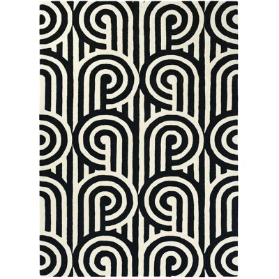 UnAmourDeTapis Un amour de tapis Florence Broadhurst - 170x240 cm - Noir - Publicité UnAmourDeTapis Un amour de tapis Florence Broadhurst - 170x240 cm - Noir - Publicité