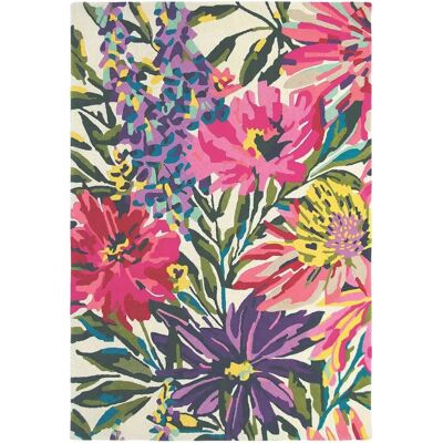 UnAmourDeTapis Un amour de tapis Floreale Harlequin - 170x240 cm - Rose - Publicité UnAmourDeTapis Un amour de tapis Floreale Harlequin - 170x240 cm - Rose - Publicité