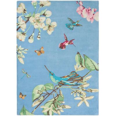 UnAmourDeTapis Un amour de tapis Wedgwood - 250x350 cm - Bleu - Publicité UnAmourDeTapis Un amour de tapis Wedgwood - 250x350 cm - Bleu - Publicité