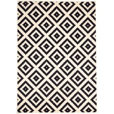 UnAmourDeTapis Un amour de tapis Orma - 200x290 cm - Noir - Publicité UnAmourDeTapis Un amour de tapis Orma - 200x290 cm - Noir - Publicité