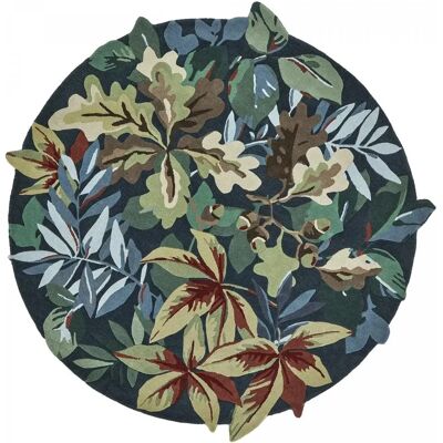 UnAmourDeTapis Un amour de tapis Robins - Ø150 cm - Vert - Publicité UnAmourDeTapis Un amour de tapis Robins - Ø150 cm - Vert - Publicité