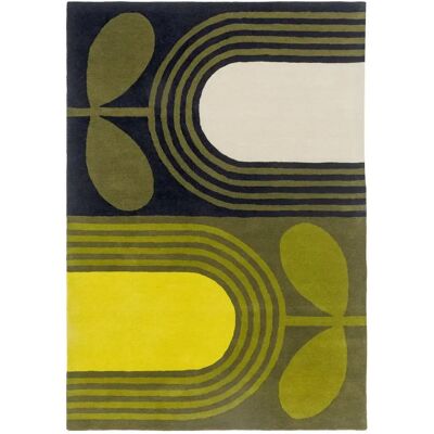 UnAmourDeTapis Un amour de tapis Orla Kiely - 200x280 cm - Vert - Publicité UnAmourDeTapis Un amour de tapis Orla Kiely - 200x280 cm - Vert - Publicité