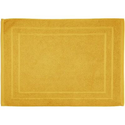ATMOSPHERA Tapis de bain en coton PRAIA - Jaune - Publicité ATMOSPHERA Tapis de bain en coton PRAIA - Jaune - Publicité