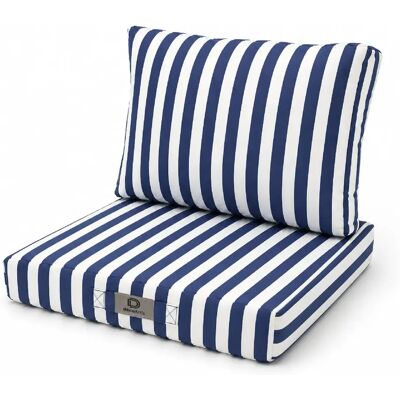 Déco Arts C000040212_deco-arts Rayures - 60 x 60 cm - Bleu marine - Publicité Déco Arts C000040212_deco-arts Rayures - 60 x 60 cm - Bleu marine - Publicité