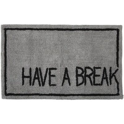 Guy levasseur tapis Break - 50x80 cm - Gris - Publicité Guy levasseur tapis Break - 50x80 cm - Gris - Publicité