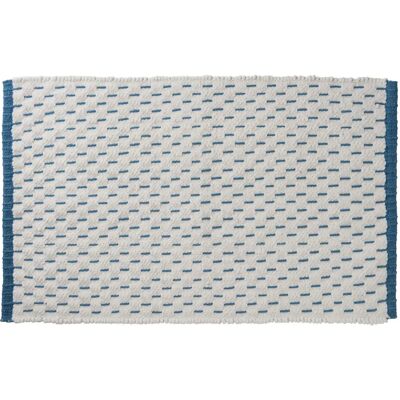 Guy Levasseur Tapis déco réversible en coton 50x80cm - Publicité Guy Levasseur Tapis déco réversible en coton 50x80cm - Publicité