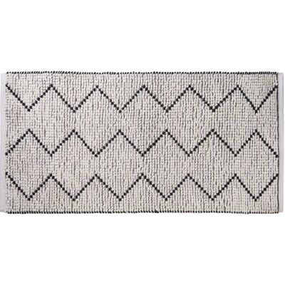 Guy levasseur Zig Zag - 60x120 cm - Blanc - Publicité Guy levasseur Zig Zag - 60x120 cm - Blanc - Publicité