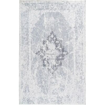 Tapis vintage Prayer 100 d'Arte Espina - Rectangulaire, 160x230cm, Gris - Publicité Tapis vintage Prayer 100 d'Arte Espina - Rectangulaire, 160x230cm, Gris - Publicité