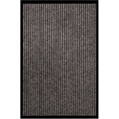 vidaXL Tapis d'entrée rayé beige 80x120cm - Publicité vidaXL Tapis d'entrée rayé beige 80x120cm - Publicité