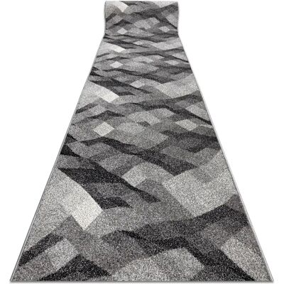 RugsX Palanga Tapis de couloir - Polypropylène Gris 90x220 cm - Publicité RugsX Palanga Tapis de couloir - Polypropylène Gris 90x220 cm - Publicité
