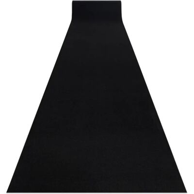 RUGSX Rumba Antidérapant Noir 70x160cm - Couloir - Publicité RUGSX Rumba Antidérapant Noir 70x160cm - Couloir - Publicité