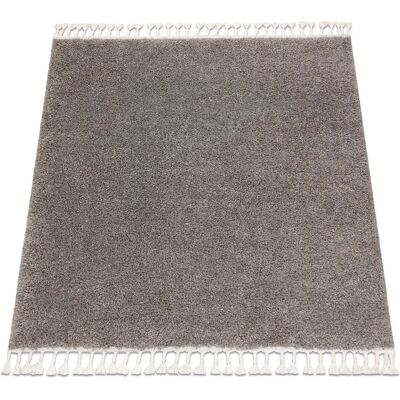 RugsX Tapis Berber Carré - 9000 - Marron - Shaggy Marocain - 160x160 cm - Publicité RugsX Tapis Berber Carré - 9000 - Marron - Shaggy Marocain - 160x160 cm - Publicité