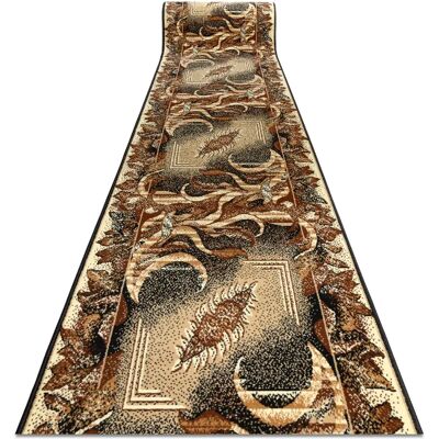 RugsX LEAF Beige Tapis de Couloir - pour Entrée et Cuisine - Publicité RugsX LEAF Beige Tapis de Couloir - pour Entrée et Cuisine - Publicité