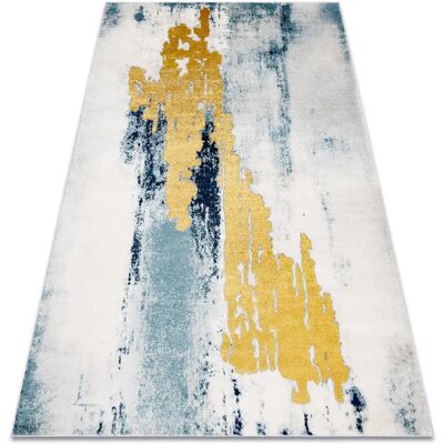 Tapis EMERALD - Bleu / Or Style glamour 1025 - Tapis - Publicité Tapis EMERALD - Bleu / Or Style glamour 1025 - Tapis - Publicité