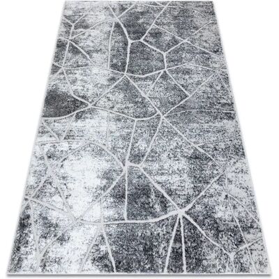 Tapis moderne MEFE Marbre - 120x170 cm - Gris - Publicité Tapis moderne MEFE Marbre - 120x170 cm - Gris - Publicité